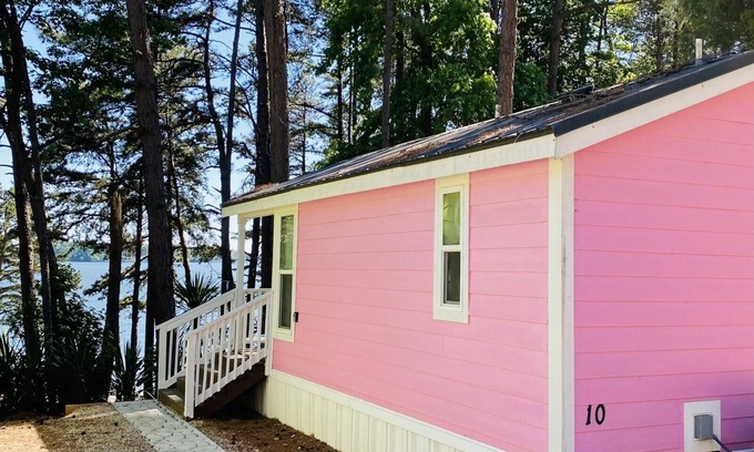 Steele Creek Cabina | Beach-view Studio Cabin - Private Porch - #10