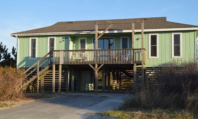 South Nags Head Casa | ¿Playa? Llegamos a Beach-oceanside, a pocos pasos de la hermosa playa con poca gente