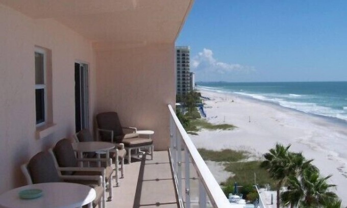 Longboat Key Condominio | Hermosa vista del Golfo desde esta Unidad de la esquina del 6 ° piso - Unidad 608