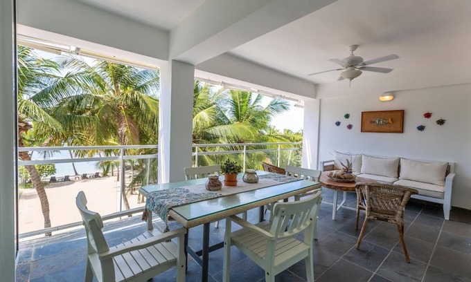 Juan Dolio - El Pueblo Apartamento | FrentePlaya| 4Camas| Jacuzzi| Privado| CocinaFull