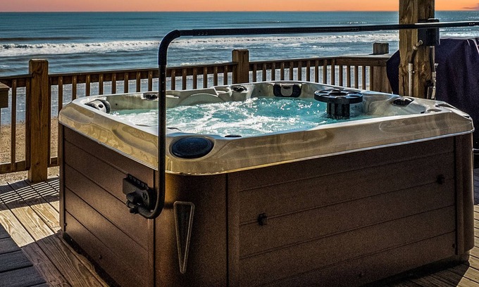 Port Bolivar Casa | Beachfront 5BR | Hot Tub, Bar & Stunning Views