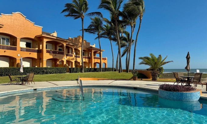 Mazatlán Apartamento | Depa Frente a la Playa con Vistas en EDM By GPG