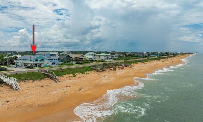 Flagler Beach Condominio | Beachfront, dog-friendly condo in Flagler Beach!