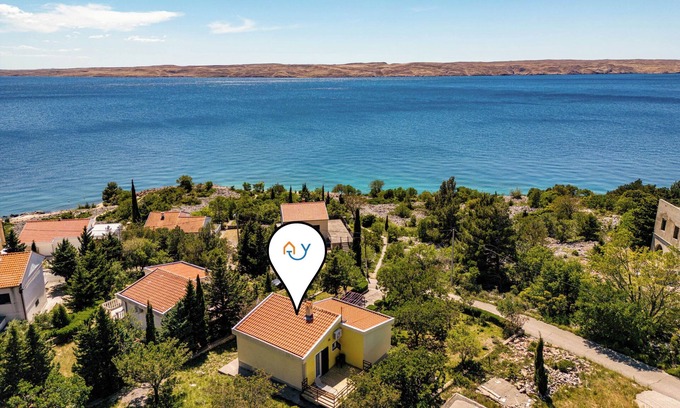 Baric Draga Casa | Beachfront House Nada, Karlobag, Croatia