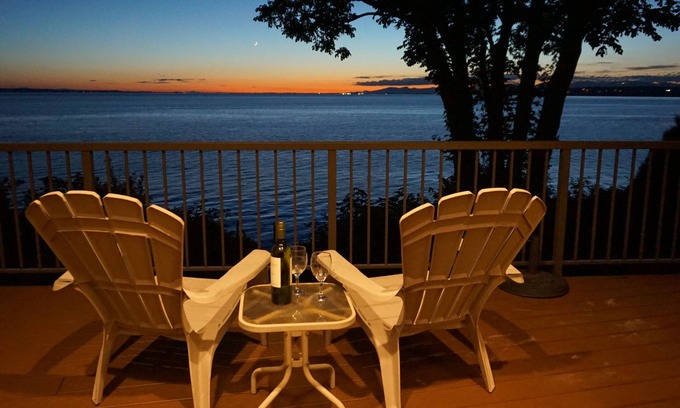 Blaine Casa | Casa frente al mar cerca de Semiahmoo, Blaine