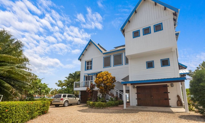 Caribbean Way Casa | Casa frente al mar con terraza y piscina privadas, kayaks - excelentes vistas y zona tranquila