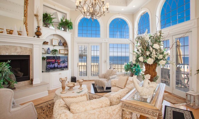 Sandbridge Casa | Seaside Sanctuary Beach House (frente al mar), PISCINA DE AGUA SALADA / SPA / LAGUNA