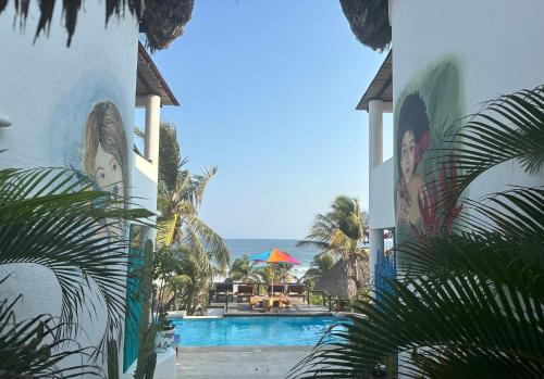Santa María Tonameca Hotel | Beachfront Paradise Boutique Hotel - Breeze Room ll