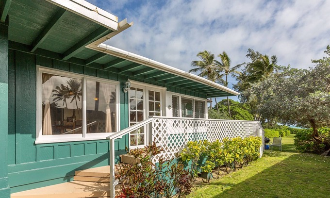 Kalama Tract Cabaña | Casa de plantación frente al mar - 3bd / 2ba House - Kailua Beach