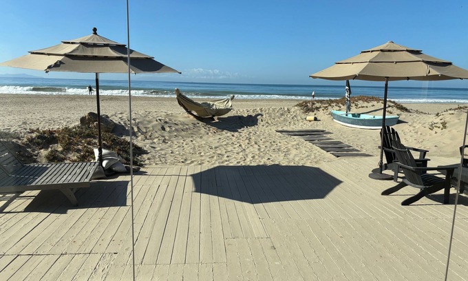 Oxnard Shores Casa | Frente a la playa - Arena - Surf - Puestas de sol - Escapada de vacaciones - Familia