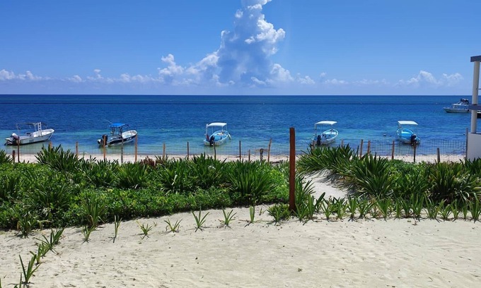 Puerto Morelos Villa | Villa frente al mar en Puerto Morelos