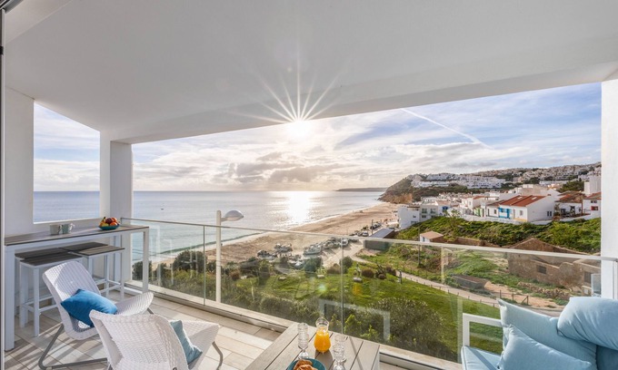 Salema Casa | Beachfront villa + studio with hot tub