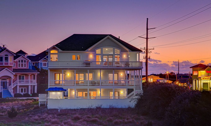 Ocean Isle Estates Casa | Beachside home short walk to beach with private pool, hot tub & game room