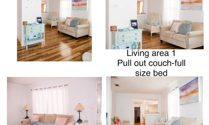 Gulfport Casa | Beachy House-Home away from home