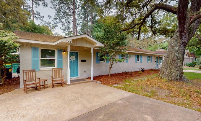 Jekyll Island Casa | BEACHY HERMANAS DUPLEX 4 habitaciones 2 baños