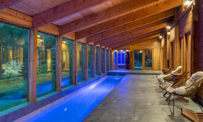 Hailey Chalet De Esquí | Bear Lodge with private Pool, Hottub, and Sauna!