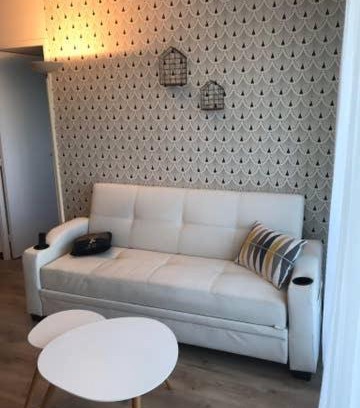 Bernieres-sur-Mer Apartamento | Beau Front de mer cosy accès direct plage St aubin sur mer