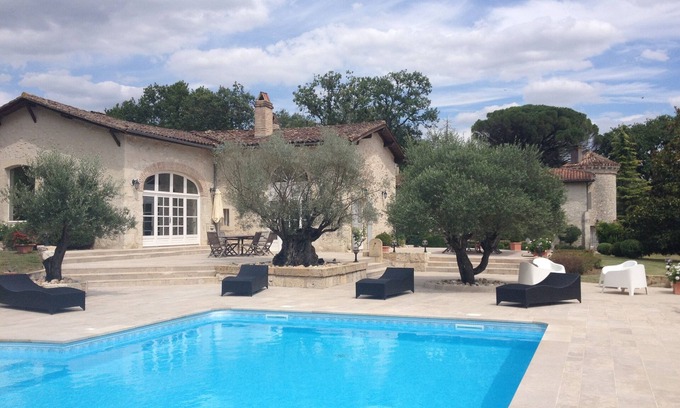 Beauziac Casa | Beau Manoir restaurado XVII