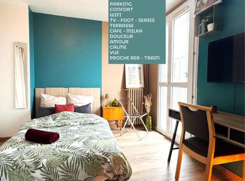Gagny Apartamento | Beau Studio proche de la gare de train