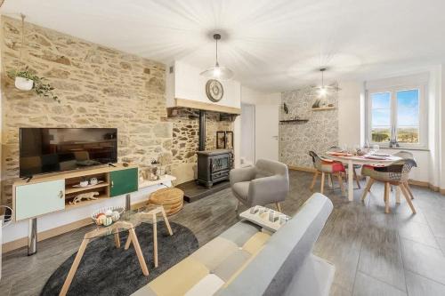 Saint-Pere Casa | Beauregard - Jolie maison - Vue sur Rance - 4 pers