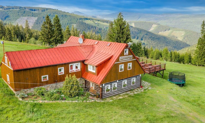 Pec pod Snezkou Casa | Maravillosa casa de vacaciones privada con WIFI, TV, terraza, vista panorámica, aparcamiento