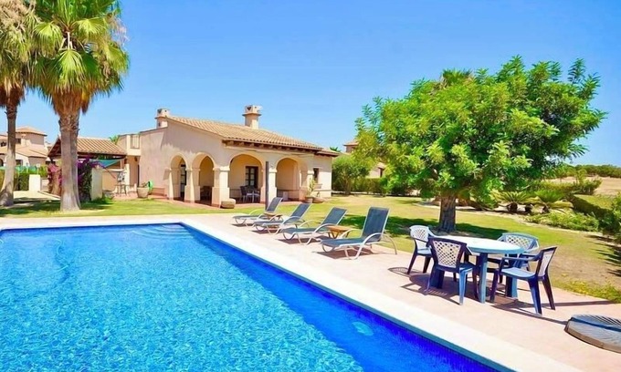 Hacienda del Álamo Villa | Beautiful villa with lovely private pool. Lovely views over the golf course.