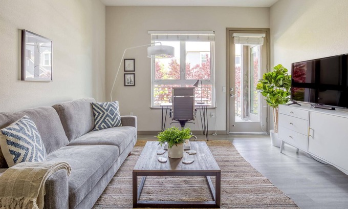 Morse Park Apartamento | Beautiful 1BR in Sunnyvale with Gym + Pool