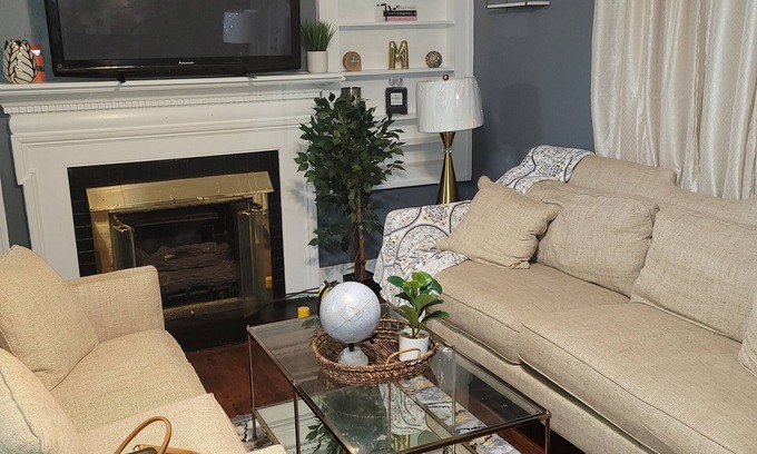 Orangeburg Casa | Beautiful 2-bdrm house with game room & AC in Orangeburg! Family & Pet Friendly!