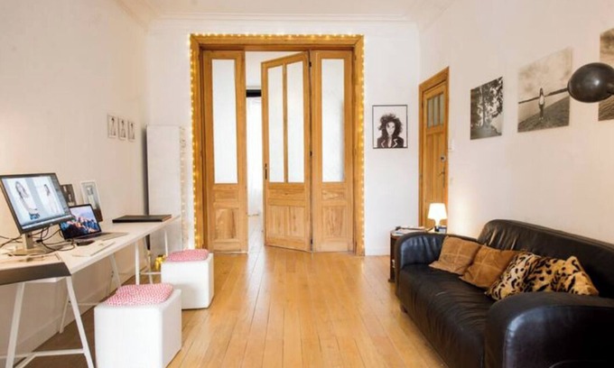 Sint-Gillis Apartamento | Beautiful 2-bedroom artist's apartment with all comforts in the heart of Saint-Gilles