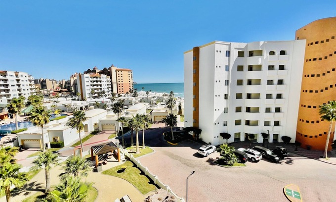 Sandy Beach Condominio | Beautiful 2 Bedroom Condo on the Sea of Cortez at Las Palmas Resort Bn-505 2 Condo by Redawning
