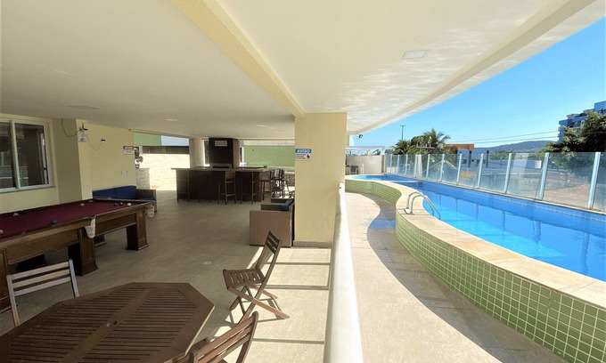 Jardim Flamboyant Apartamento | Beautiful 3 bedrooms pool AR between Praia do Forte Center