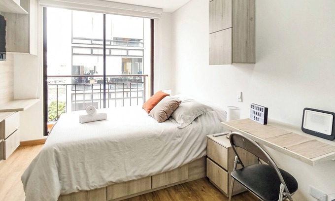 La Castellana Apartamento | Hermoso Loft 5 estrellas - cerca de Iserra 100 Bogotá