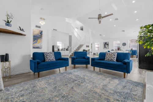Indian Point Casa | Beautiful 5BR 4 baths Themed home near Disney and Universal, Private Pool, Gameroom, baby Crib and more