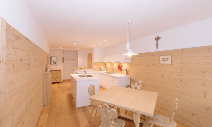 Aldino Apartamento | Casa de vacaciones " Schupf Wieserhof" con vistas a la montaña, balcón y jardín