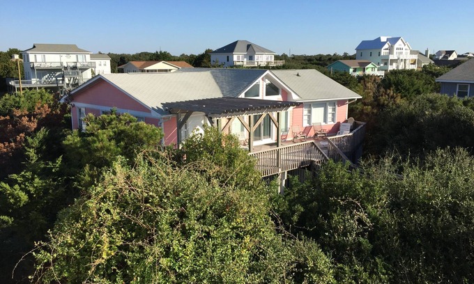 Emerald Isle Cabaña | Hermosa y privada cabaña frente al mar