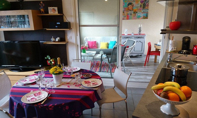 La Foret-Fouesnant Apartamento | Aparte hermosa. Frente al mar del sur de Verano *** 29 -2-4 personas