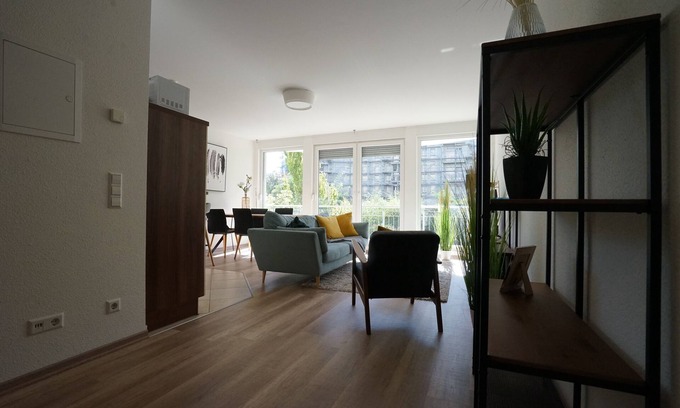 Zentrum-West Apartamento | **beautiful Apart with huge terrace / 2 rooms in the centre / ground floor WE08