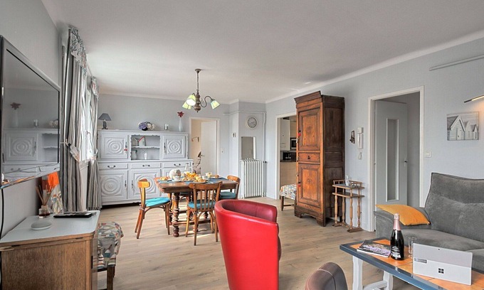 Vannes Apartamento | Precioso apartamento para 4 personas con WIFI, TV, mascotas permitida y aparcamiento