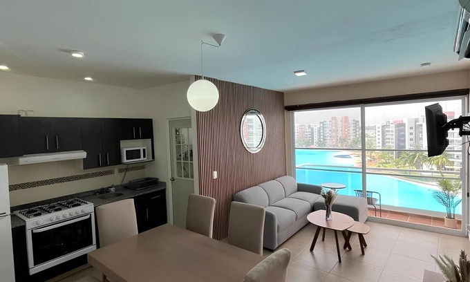 Área de la avenida Tulum Apartamento | Beautiful apartment in downtown Cancun