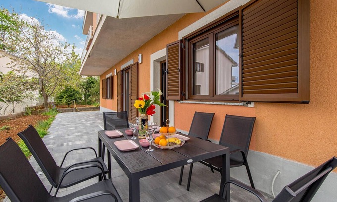 Opric Apartamento | Precioso apartamento en Lovran con WiFi