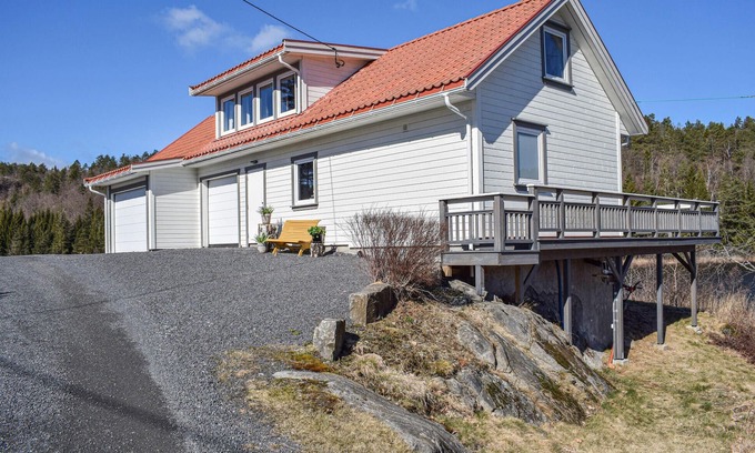 Songe Apartamento | Precioso apartamento en Risør con WiFi