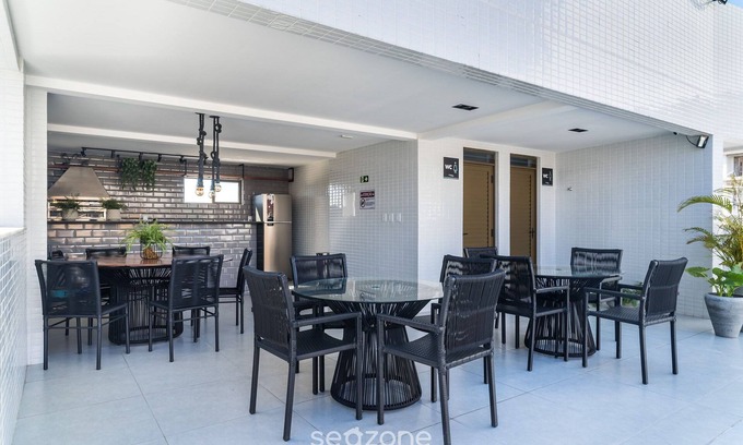 Ponta de Campina Apartamento | Beautiful Apt w/Swimming Pool in Cabedelo Pta0104