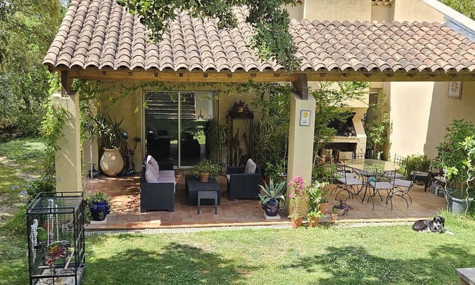 Saze Villa | Hermosa villa de diseño arquitectónico, a 10 minutos de Aviñón, nido de vegetación en una piscina protegida