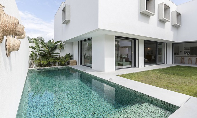 Vielle-Chapelle Villa | HERMOSA VILLA DE ARQUITECTO CON PISICON EN CALMA ABSOLUTA Y CERCA DEL MAR