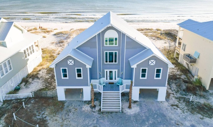Morgantown Casa | Beautiful Beachfront Home, Sleeps 16, Pet Friendly, Community Pools, Views For D