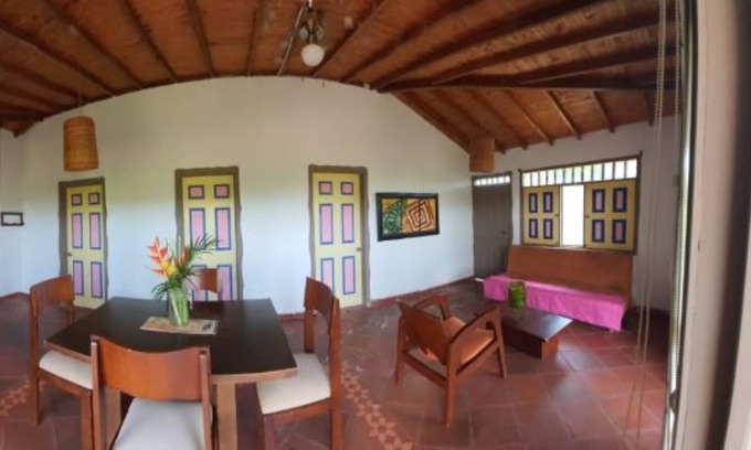 Quimbaya Chalet De Esquí | Hermosa Cabaña para 4 personas cerca a Quimbaya
