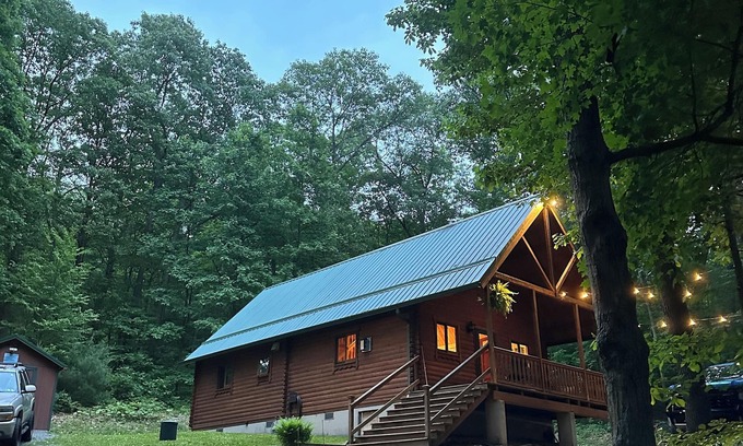 Robertsdale Cabina | Beautiful cabin in the woods.