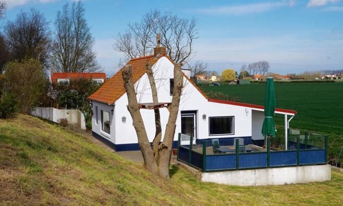 Nieuwvliet Casa | Acogedora casa dique en alquiler en Nieuwvliet, a 3 km de la playa