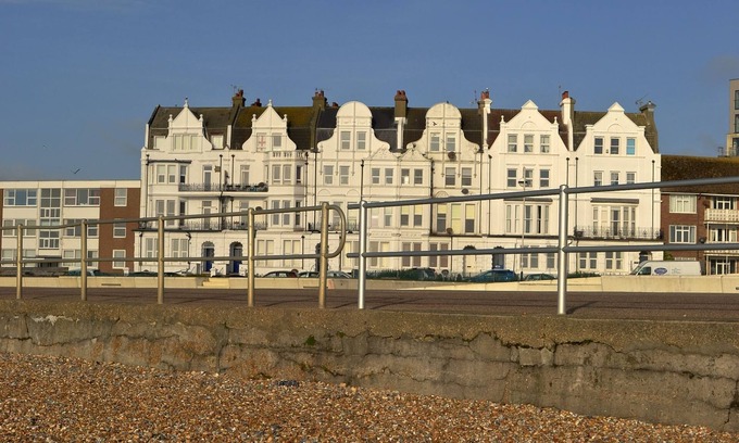 Bexhill-on-Sea Apartamento | Hermoso apartamento familiar frente al mar con impresionantes vistas