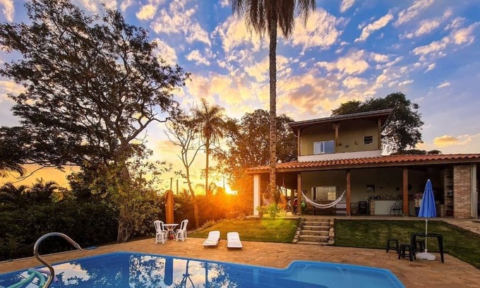 Jaguariuna Casa | Beautiful Farm in Jaguariuna Rent Season